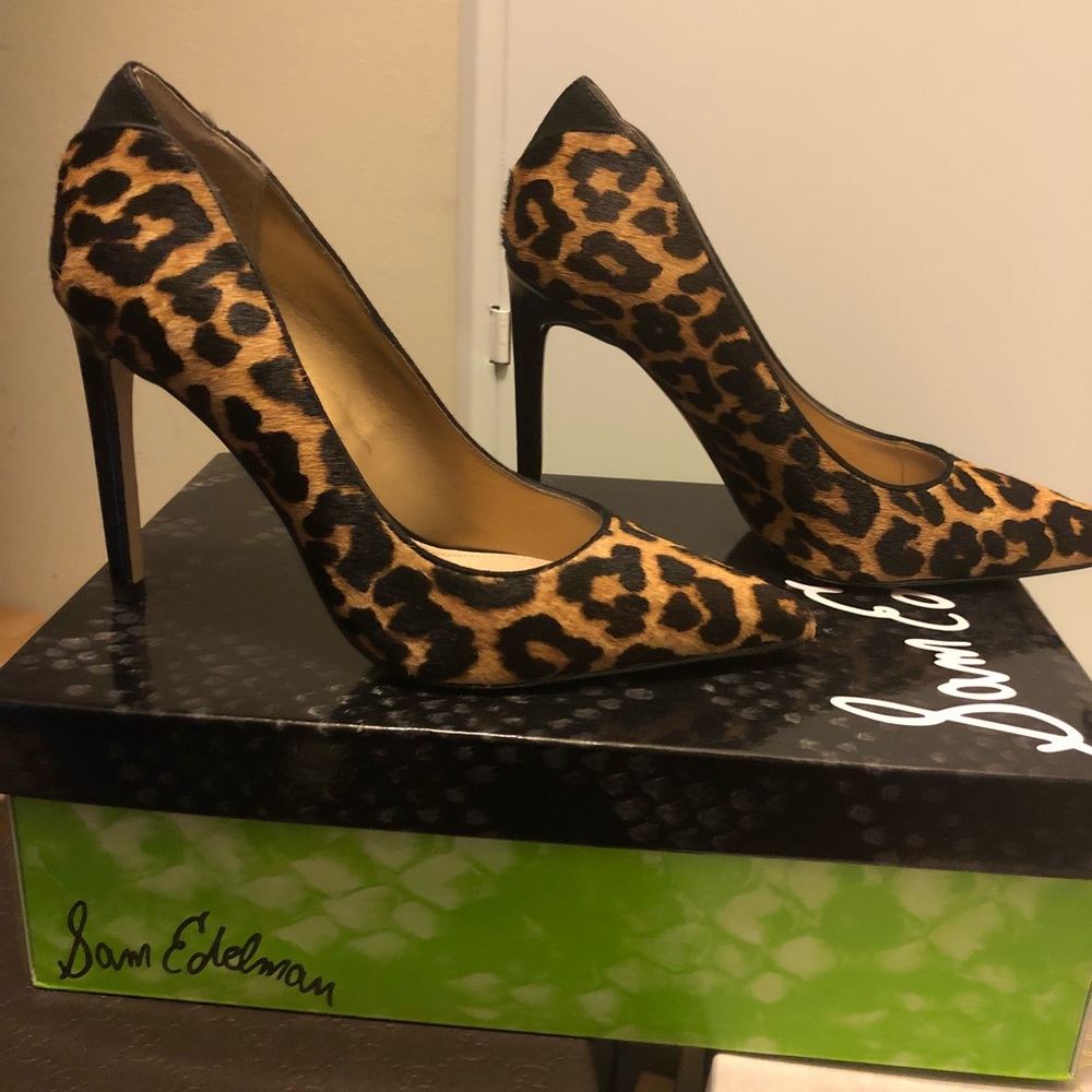 PRELOVED Sam Edelman Hazel Leopard pumps
